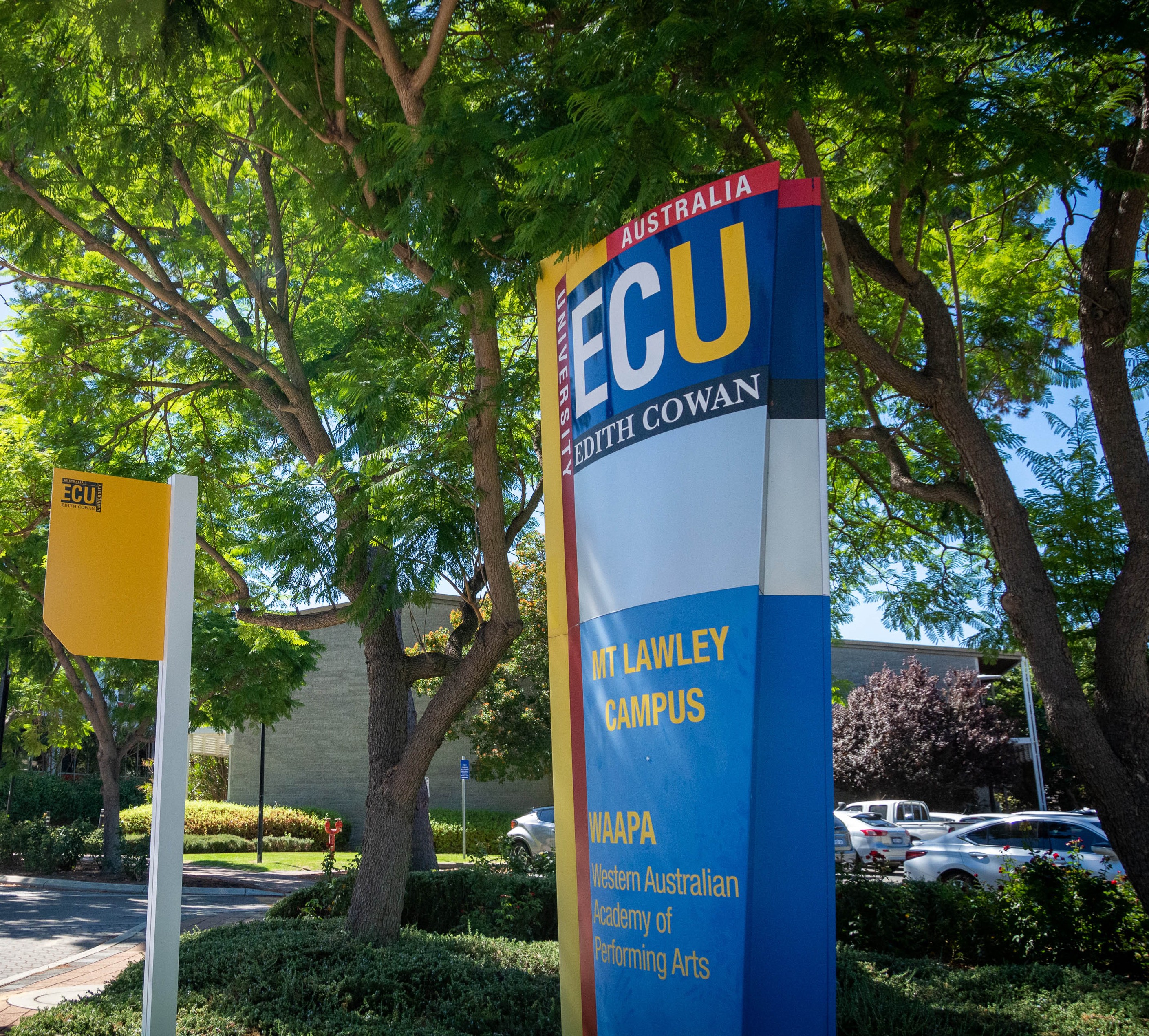ECU Mount Lawley sign