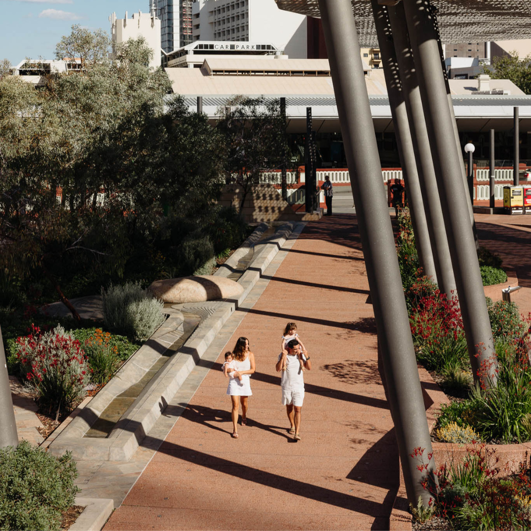 Aerial image of Yagan Square Amphitheatre 