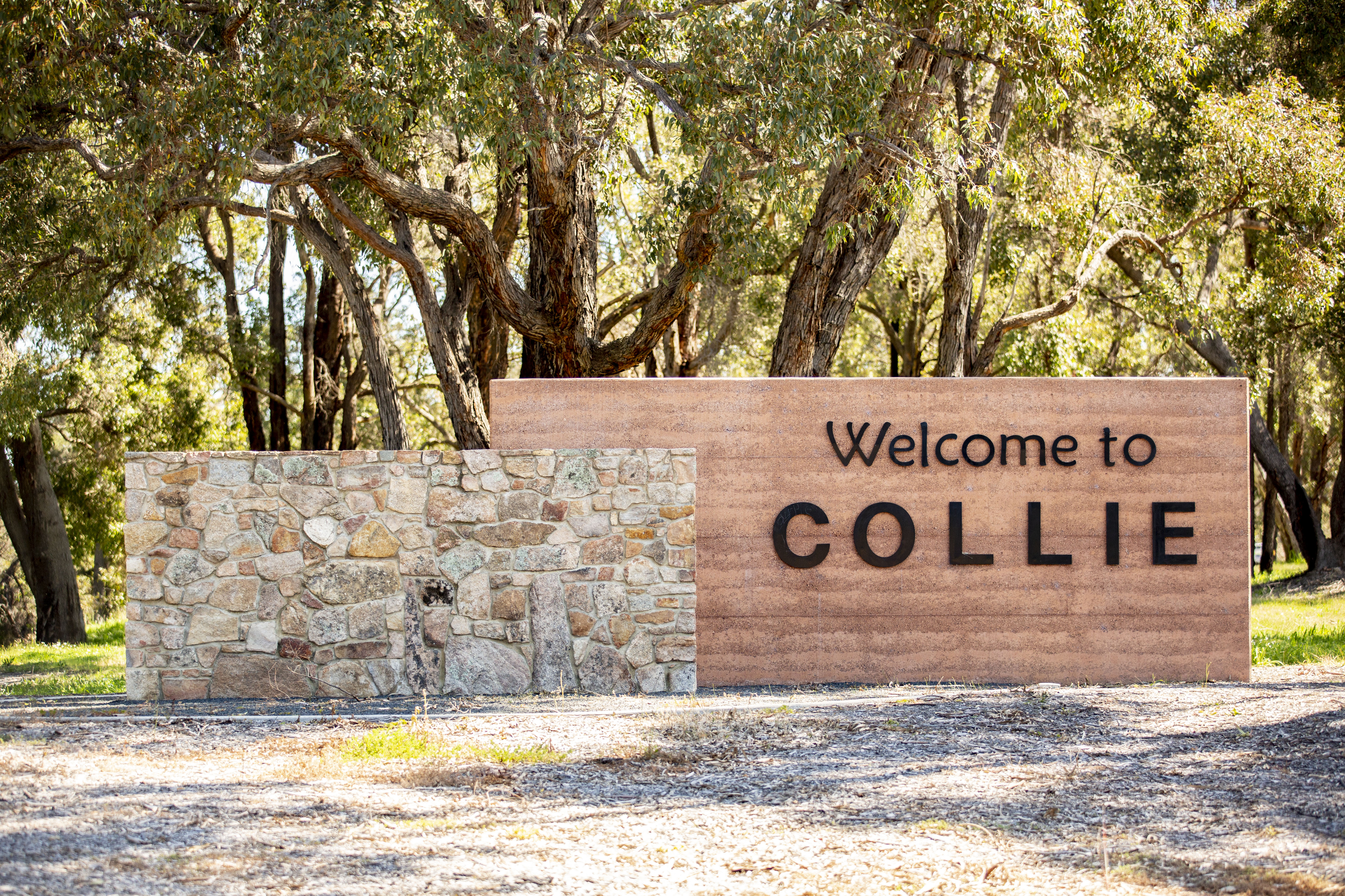 Welcome to Collie sign
