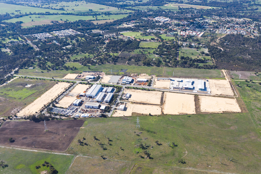 Pinjarra Industrial Estate aerial 