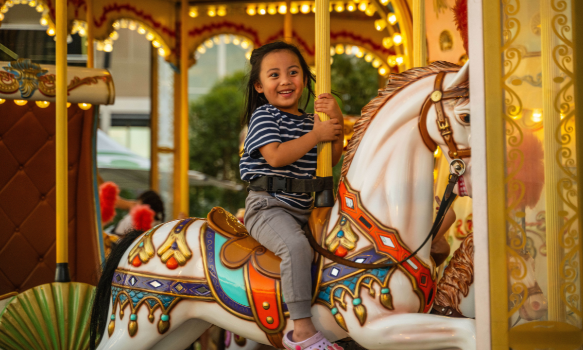 Carousel at Elizabeth Quay