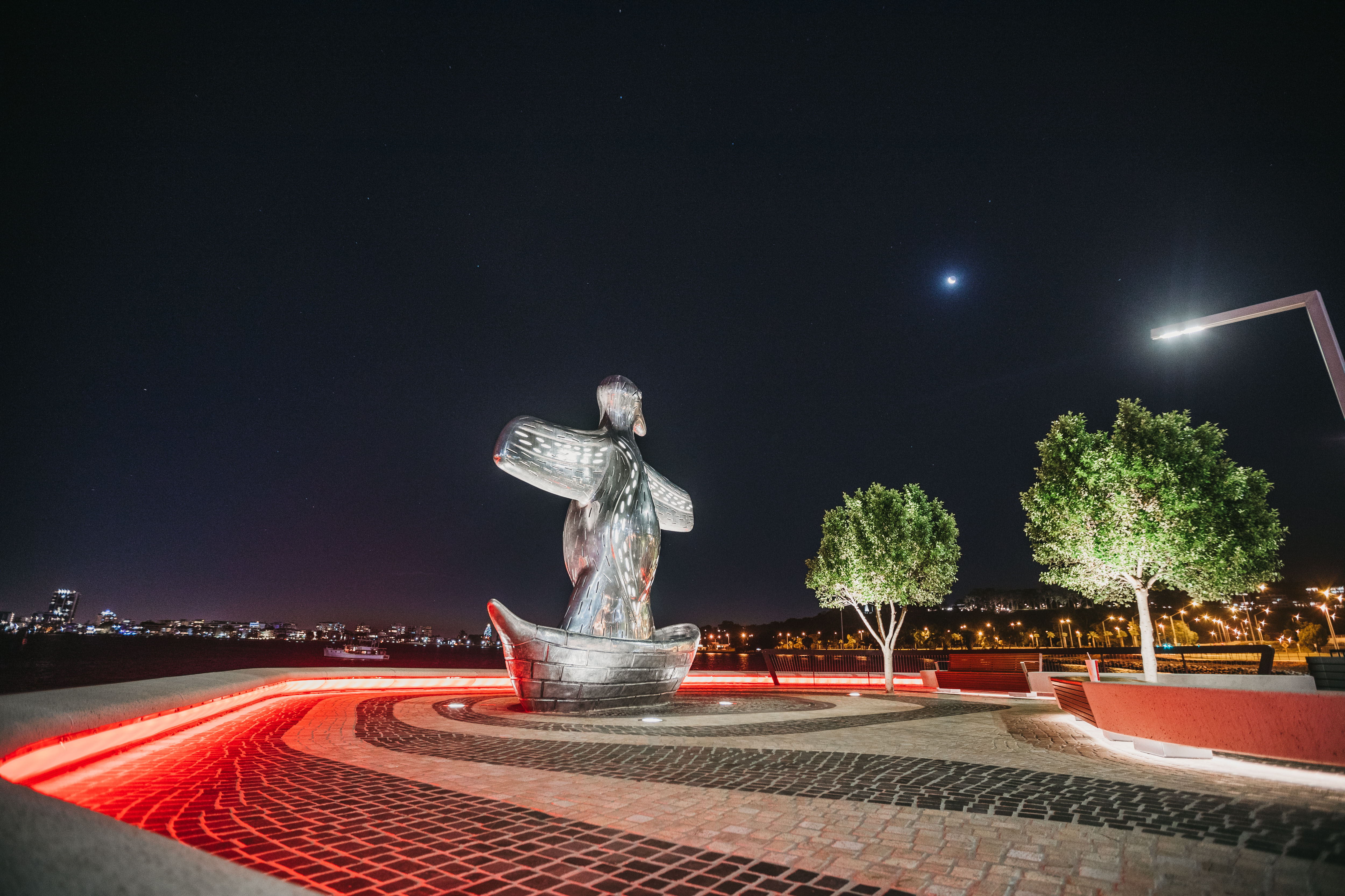 Edge artwork at Elizabeth Quay by Stuart Green 