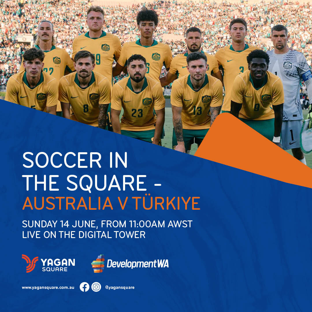 Soccer in the Square: Australia versus Turkey 