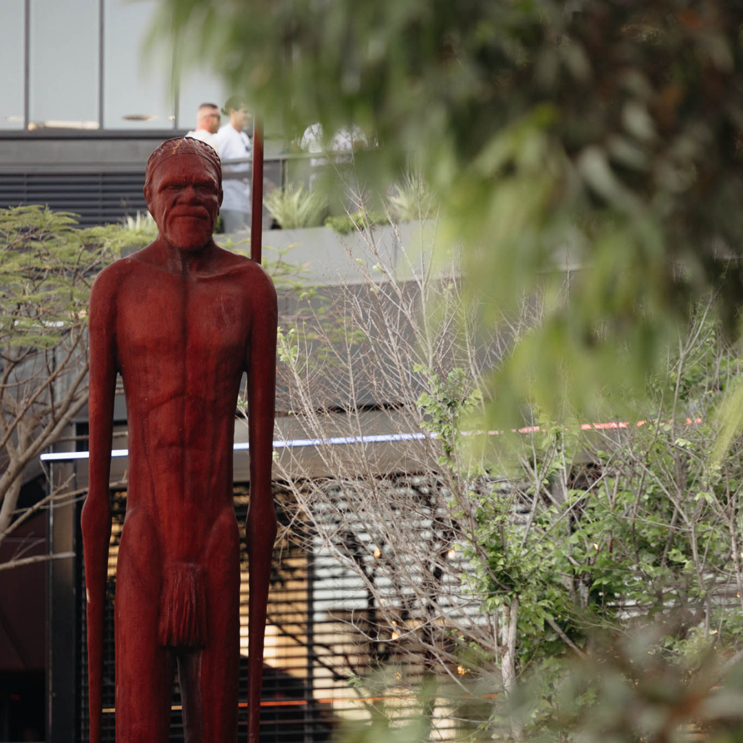 Wirin art sculpture at Yagan Square