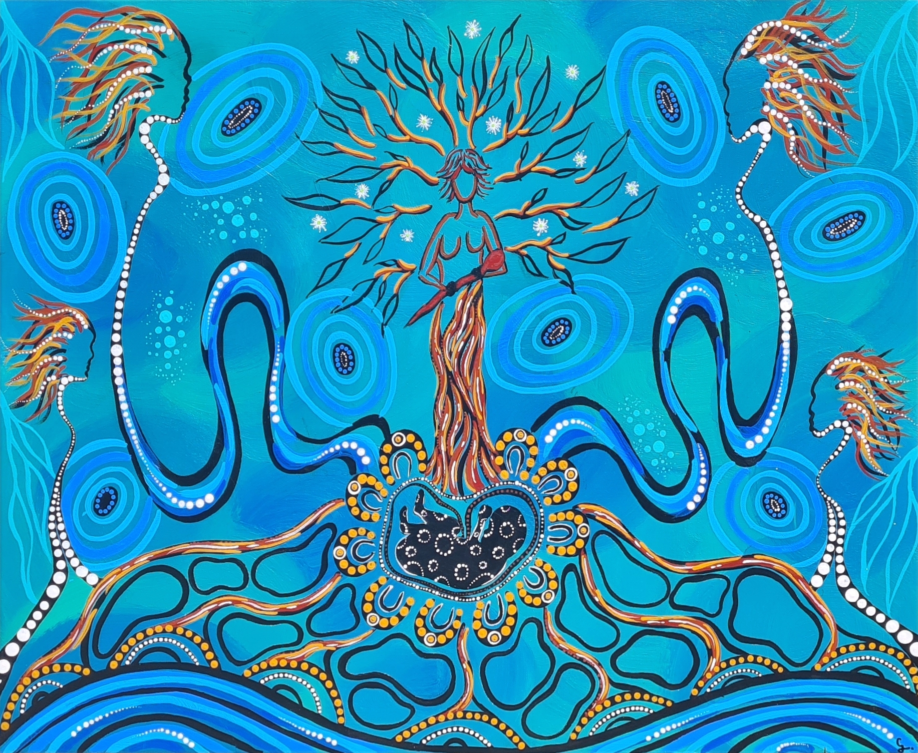 Gertrina Hayden Yagan Square Public Art 'Fanny Balbuk'