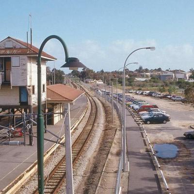 Subiaco Train Station Before The Redevelopment Works To Create Perths First Underground Station