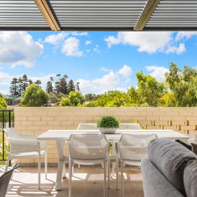 View from balcony of a Salt Lane home