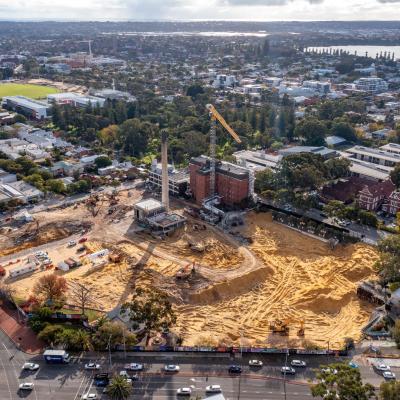 Demolition of the Hospital buildings