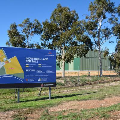 Avon Industrial Park Signage