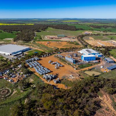 Aerial of Avon Industrial Park in August 2025