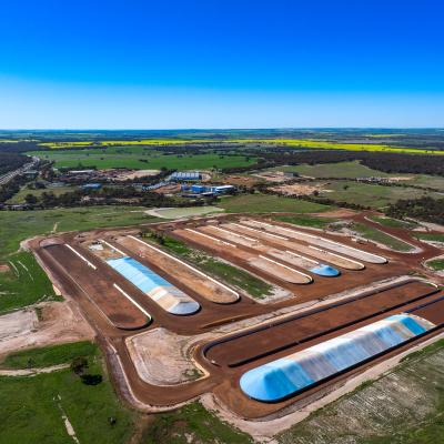 Aerial of Avon Industrial Park in August 2025