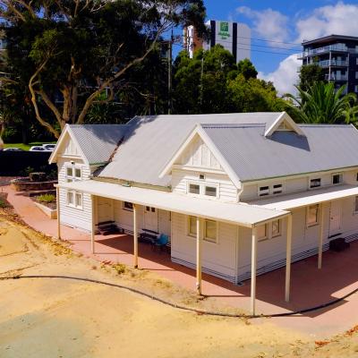 The Outpatients Building is State Heritage listed and has been retained