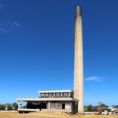 The Boiler House and Chimney Stack