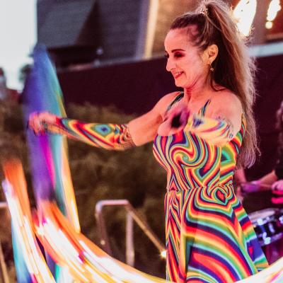 Brazilian dancing performances part of Fringe World Perth at Yagan Square 