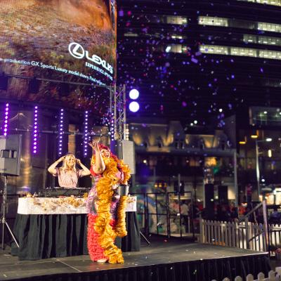 New Year's Eve celebrations at Yagan Square 