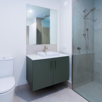 Model apartment bathroom